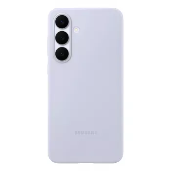 Custodia in silicone per Samsung Galaxy S25 FE — azzurro, per schermo da 6,7 pollici, interno in microfibra