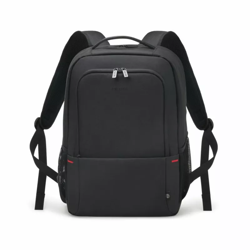 DICOTA Eco Backpack Plus Base – Borsa per notebook 13-15,6 pollici – nero / 300d Rpet poliestere