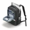 DICOTA Eco Backpack Plus Base – Borsa per notebook 13-15,6 pollici – nero / 300d Rpet poliestere