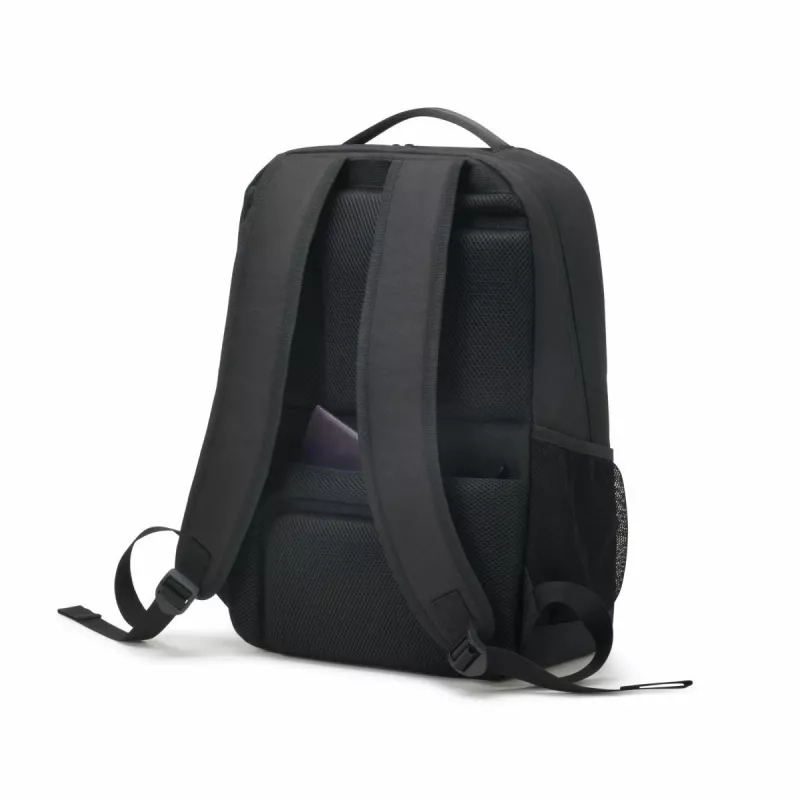 DICOTA Eco Backpack Plus Base – Borsa per notebook 13-15,6 pollici – nero / 300d Rpet poliestere
