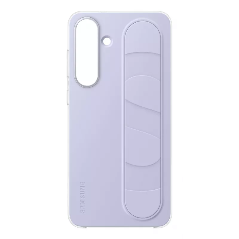 Samsung Standing Grip Case per Galaxy S25 FE, cover, Samsung, Galaxy S25 FE, 17 cm (6,7 pollici), azzurro
