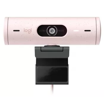 LOGITECH Brio 500 Webcam Full HD rosa