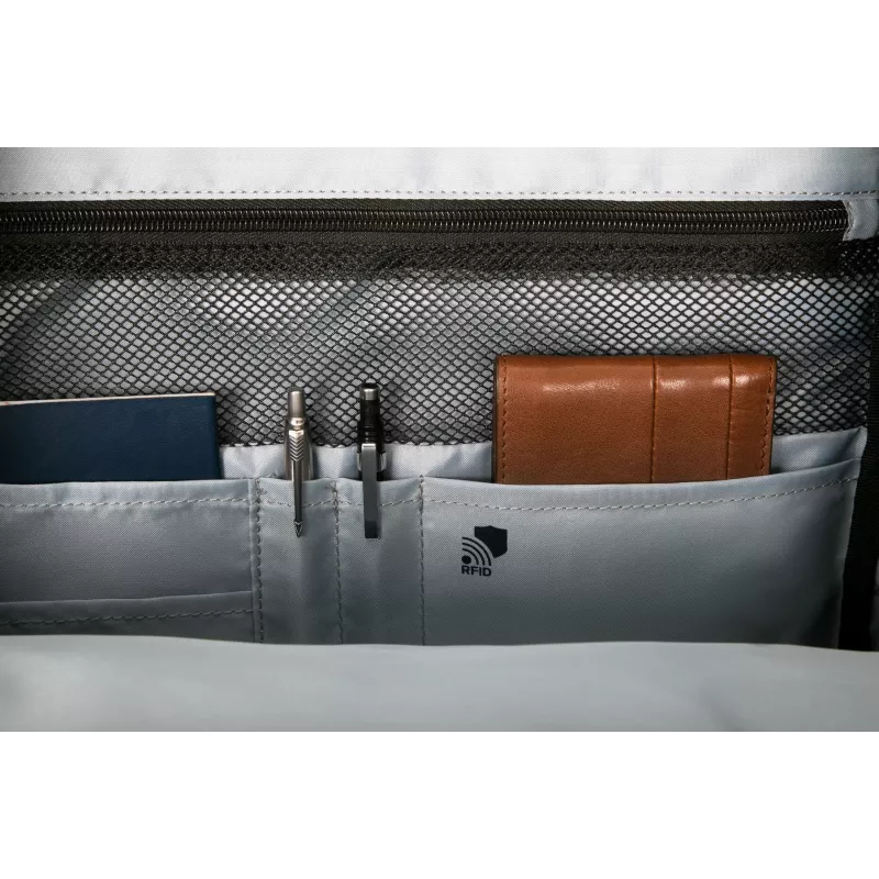 Zaino Targus Sagano 39,6 cm 15,6 pollici nero grigio 2 tasche frontali