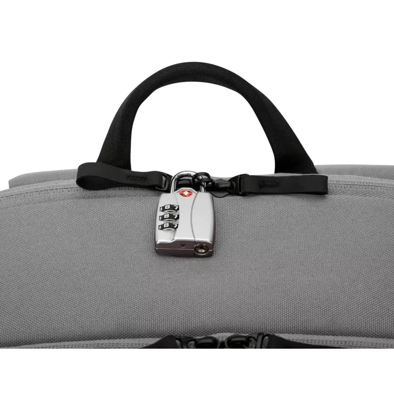 Zaino Targus Sagano 39,6 cm 15,6 pollici nero grigio 2 tasche frontali
