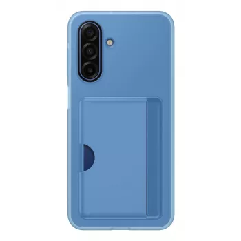 Cover posteriore Samsung A17 con vano portacarte, blu — EF-OA176TLEGWW
