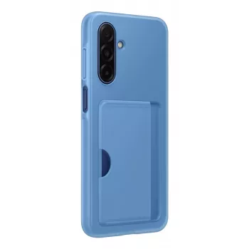 Cover posteriore Samsung A17 con vano portacarte, blu — EF-OA176TLEGWW