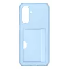 Cover posteriore Samsung A17 con vano portacarte, blu — EF-OA176TLEGWW