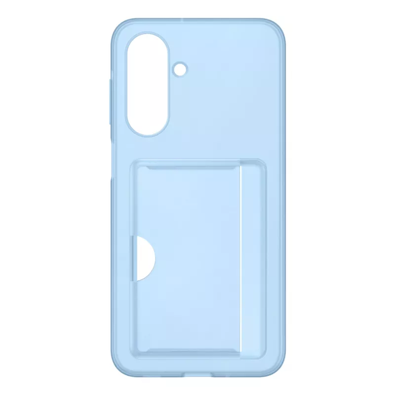 Cover posteriore Samsung A17 con vano portacarte, blu — EF-OA176TLEGWW