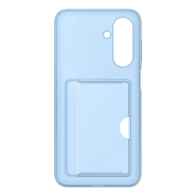 Cover posteriore Samsung A17 con vano portacarte, blu — EF-OA176TLEGWW