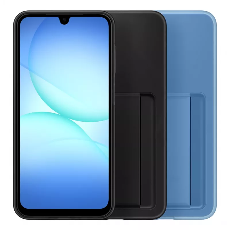 Cover posteriore Samsung A17 con vano portacarte, blu — EF-OA176TLEGWW