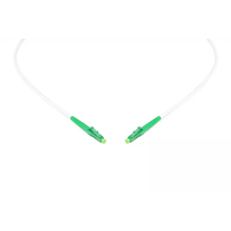DIGITUS cavo patch in fibra ottica con armatura in acciaio - simplex singlemode LC/APC - LC/APC - 20m