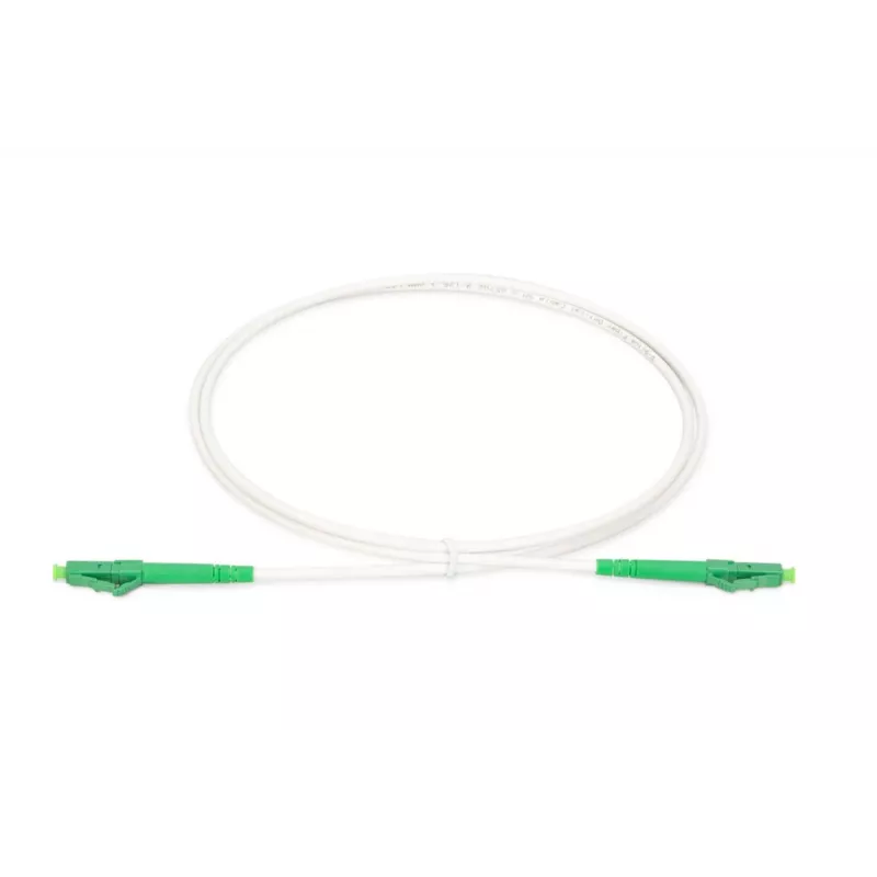 DIGITUS cavo patch in fibra ottica con armatura in acciaio - simplex singlemode LC/APC - LC/APC - 20m