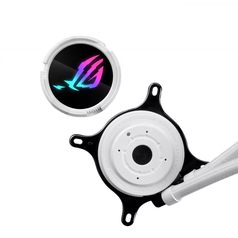 ASUS ROG Strix LC III 360 ARGB White Edition raffreddamento a liquido AiO, 360 mm, bianco