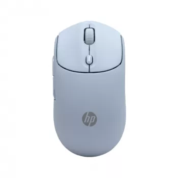 HP 400 mouse wireless silenzioso blu, ambidestro, RF Wireless + Bluetooth, 6000 DPI, blu