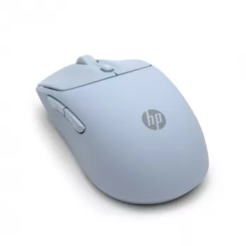 HP 400 mouse wireless silenzioso blu, ambidestro, RF Wireless + Bluetooth, 6000 DPI, blu