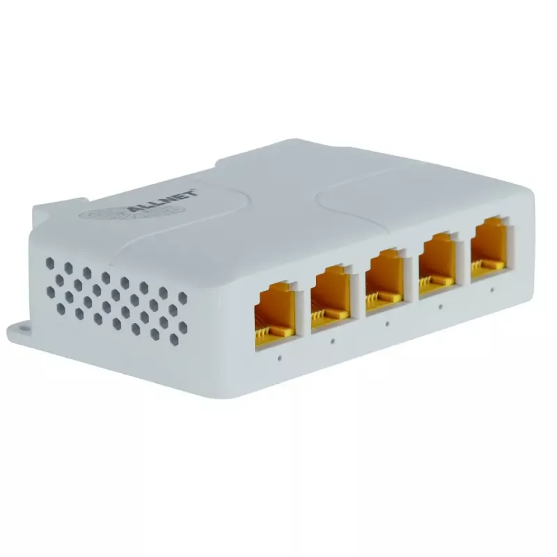 Switch unmanaged ALLNET 222870 L2 Gigabit Ethernet 5 porte PoE