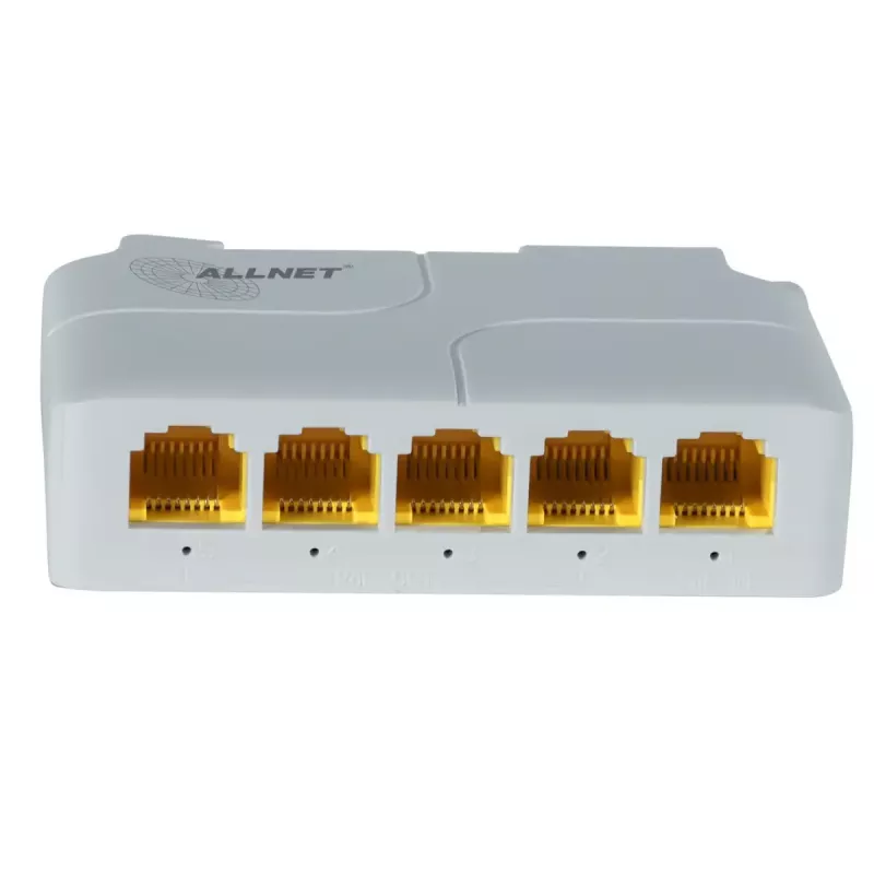 Switch unmanaged ALLNET 222870 L2 Gigabit Ethernet 5 porte PoE