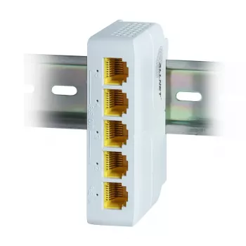 Switch unmanaged ALLNET 222870 L2 Gigabit Ethernet 5 porte PoE