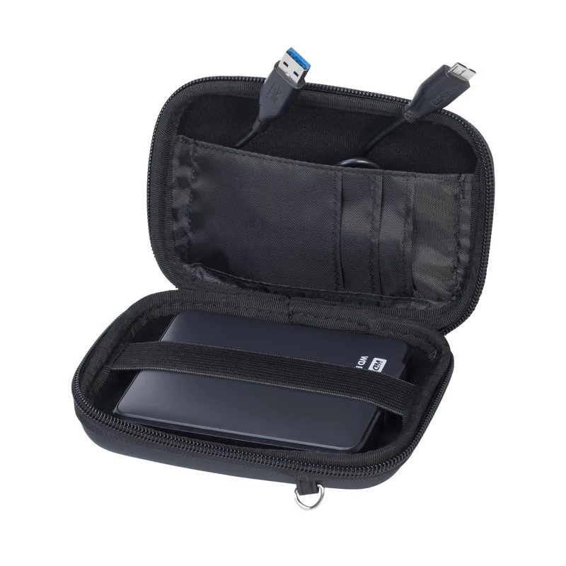 Rivacase 9101 Davos custodia per HDD da 2,5 pollici, nera
