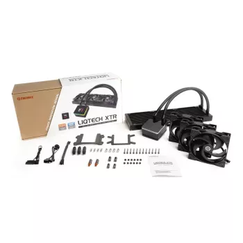 Kit di raffreddamento a liquido ENERMAX ELC-LTXTR360 con ventole da 120 mm, radiatore da 360 mm