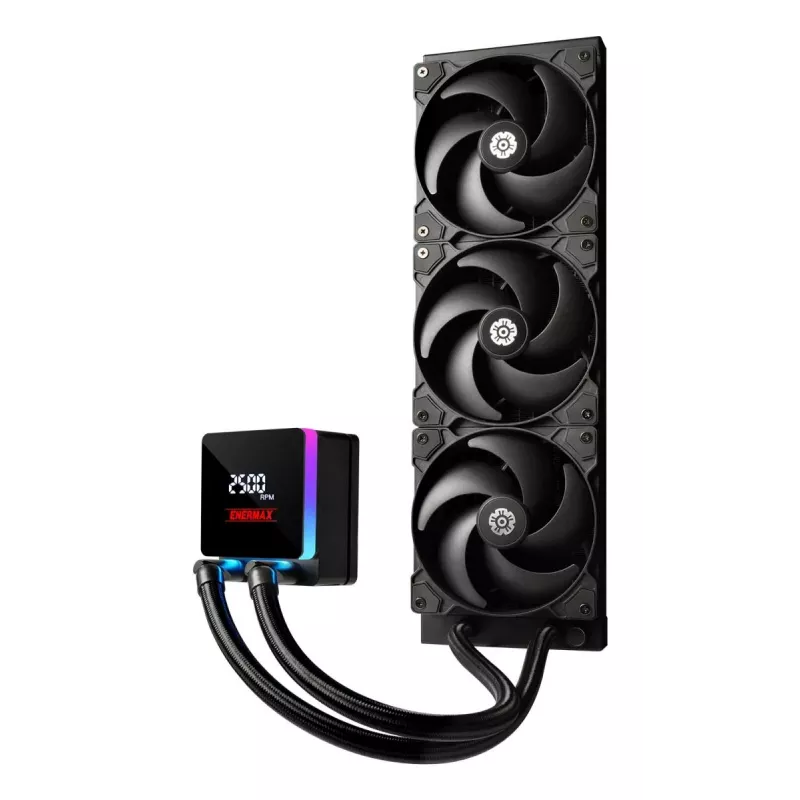 Kit di raffreddamento a liquido ENERMAX ELC-LTXTR360 con ventole da 120 mm, radiatore da 360 mm