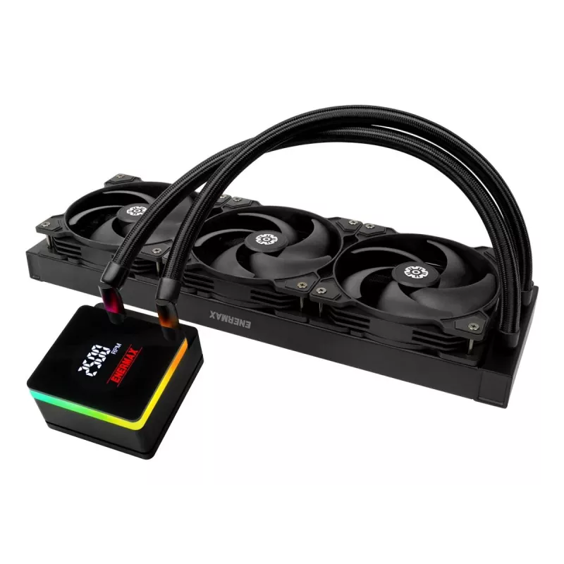 Kit di raffreddamento a liquido ENERMAX ELC-LTXTR360 con ventole da 120 mm, radiatore da 360 mm