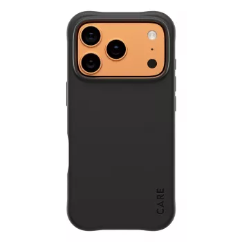 Cover PanzerGlass CARE by custodia moda Samba nero con MagSafe iPhone 17 Pro