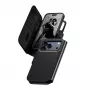 Custodia protettiva 2 in 1 per cellulare con porta carte PanzerGlass CARE Feature Case Tango compatibile MagSafe per iPhone 17 Pro Max, nero