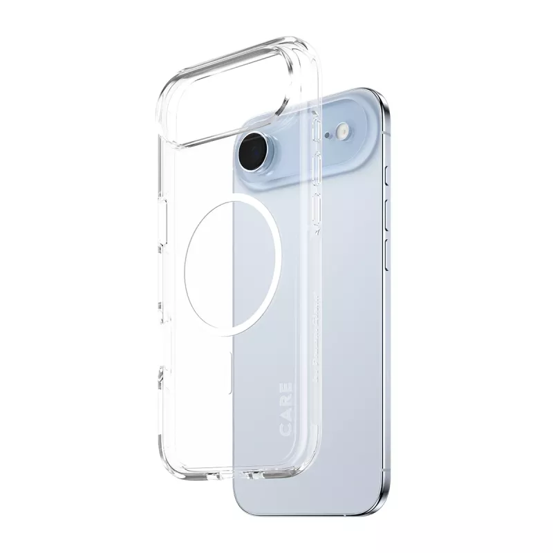 Cover PanzerGlass CARE by custodia flagship trasparente Urban Explorer bianco MagSafe iPhone 17 Air