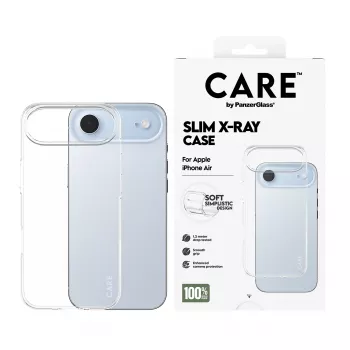 PanzerGlass CARE™ by ® X-Ray custodia iPhone Air, cover, Apple, Apple - iPhone Air, trasparente