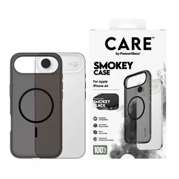 PanzerGlass CARE™ by ® Urban Explorer Case Smokey con MagSafe nero iPhone Air