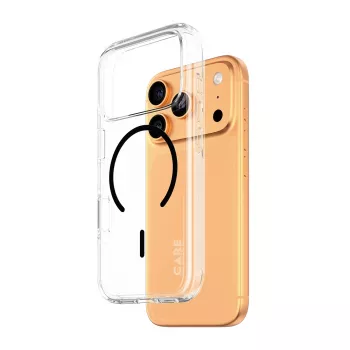 PanzerGlass CARE™ by ® Urban Explorer Case trasparente con MagSafe nero iPhone 17 Pro