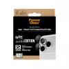 Protezione fotocamera PanzerGlass Hoops trasparente per iPhone 17 Pro / 17 Pro Max / 16 Pro / 16 Pro Max, vetro temperato, silicone, 1 pz.