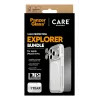 Bundle protezione schermo PanzerGlass CARE 3-in-1 Flagship Explorer per iPhone 17 Pro – vetro temperato, PET, silicone, trasparente