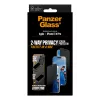 Pellicola protezione display privacy PanzerGlass per iPhone 17 / iPhone 16 Pro — Ultra-Wide Fit, vetro temperato + PET, FASTFIT