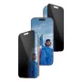 Pellicola protezione display PanzerGlass 2-Way Privacy per iPhone 17 Pro — Ultra-Wide Fit, vetro temperato, filtro privacy, FASTFIT