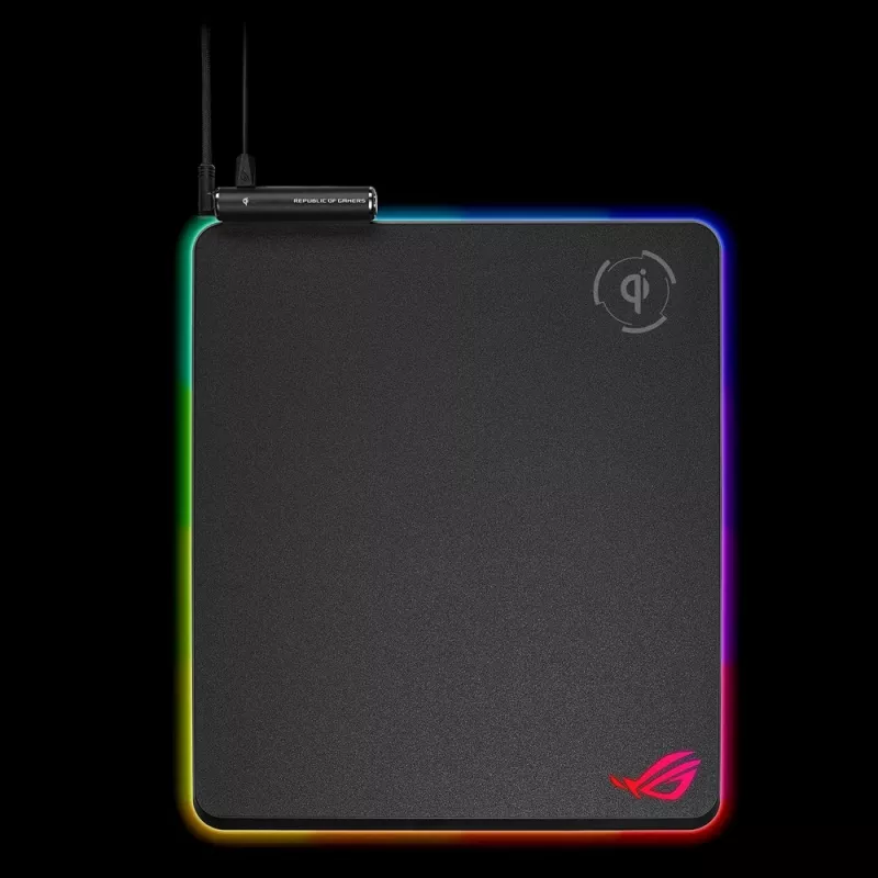ASUS ROG Balteus Qi tappetino gaming per mouse nero
