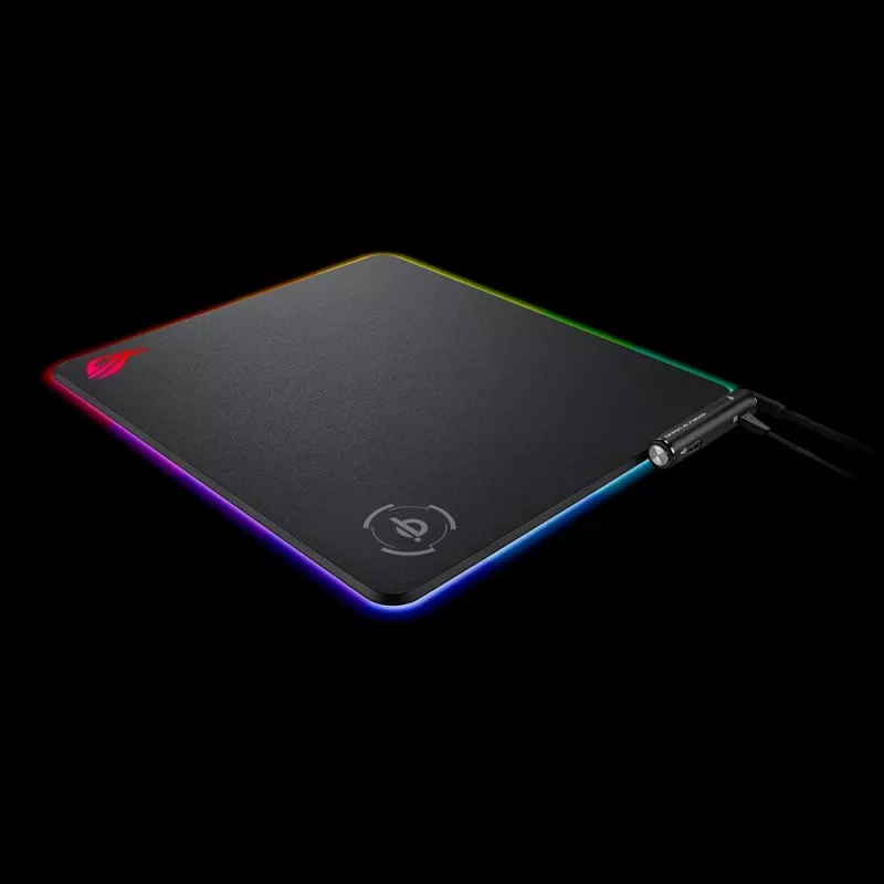 ASUS ROG Balteus Qi tappetino gaming per mouse nero