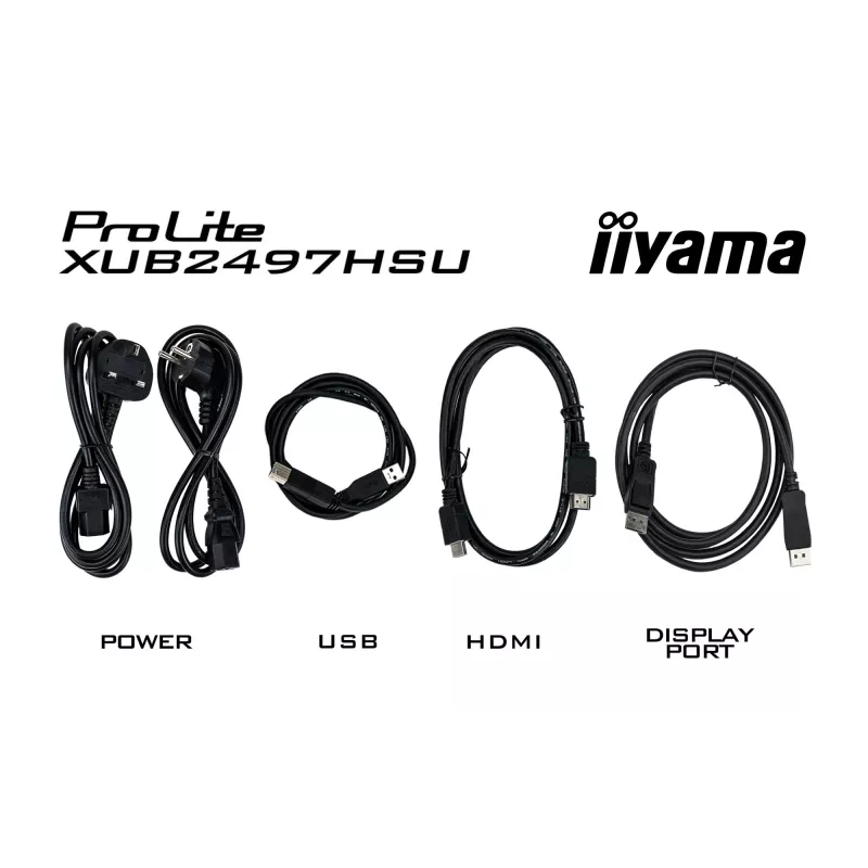 Monitor per computer iiyama ProLite XUB2497HSU-W2 60,5 cm (23,8