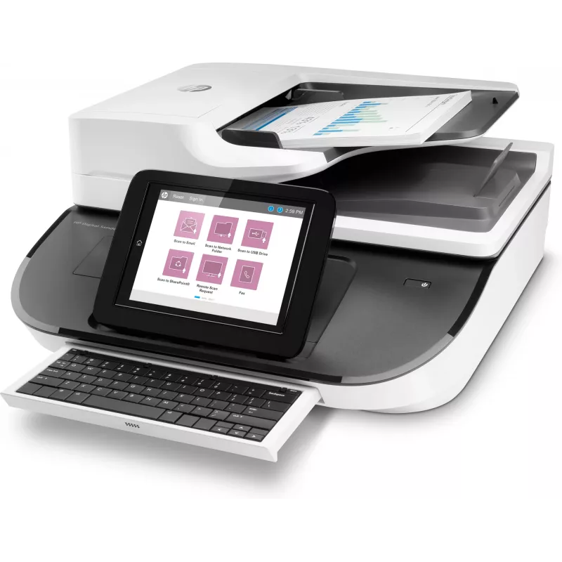 Scanner a piano e ADF HP Flow 8500 fn2 600 x 600 DPI