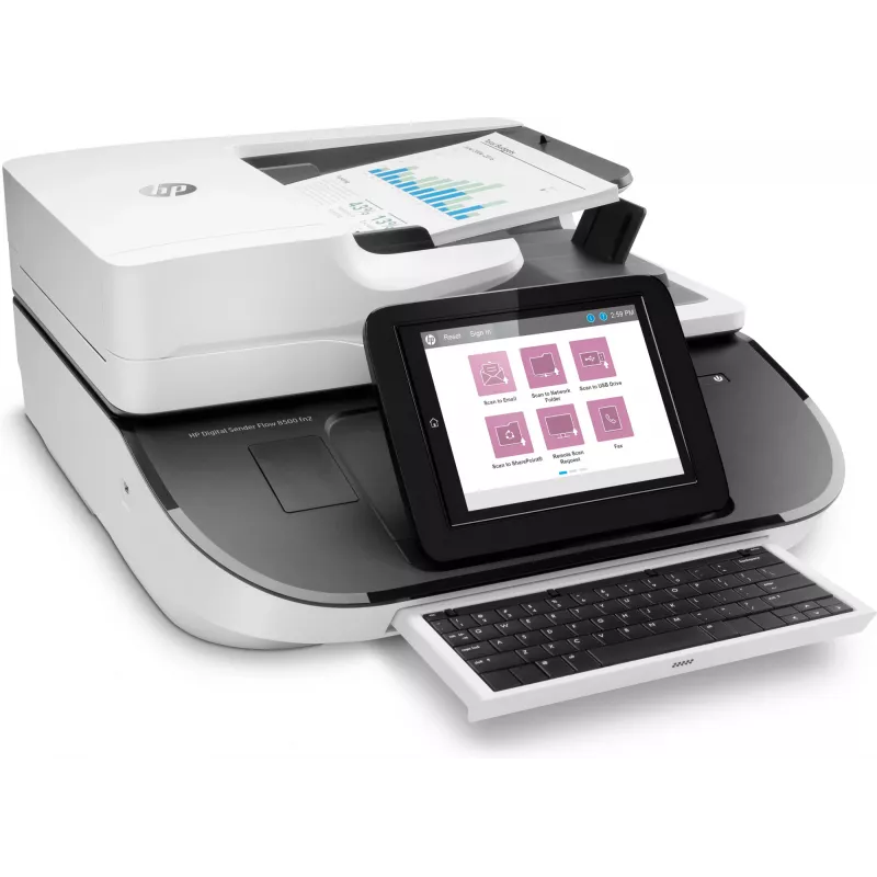 Scanner a piano e ADF HP Flow 8500 fn2 600 x 600 DPI