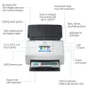 Scanner a trascinamento HP Scanjet Enterprise Flow N7000 600 x 600 DPI A4 Bianco