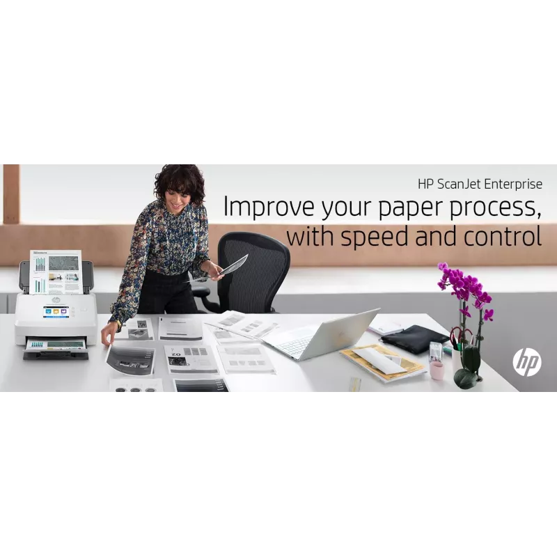 Scanner a trascinamento HP Scanjet Enterprise Flow N7000 600 x 600 DPI A4 Bianco