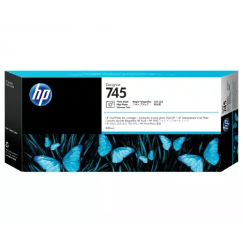 Cartuccia d'inchiostro HP 745 300 ml DesignJet, Nero foto
