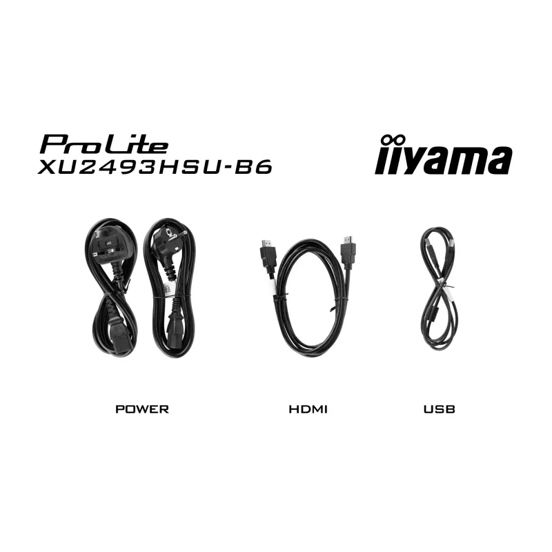 iiyama ProLite XU2493HSU-B7 monitor per computer 60,5 cm (23,8