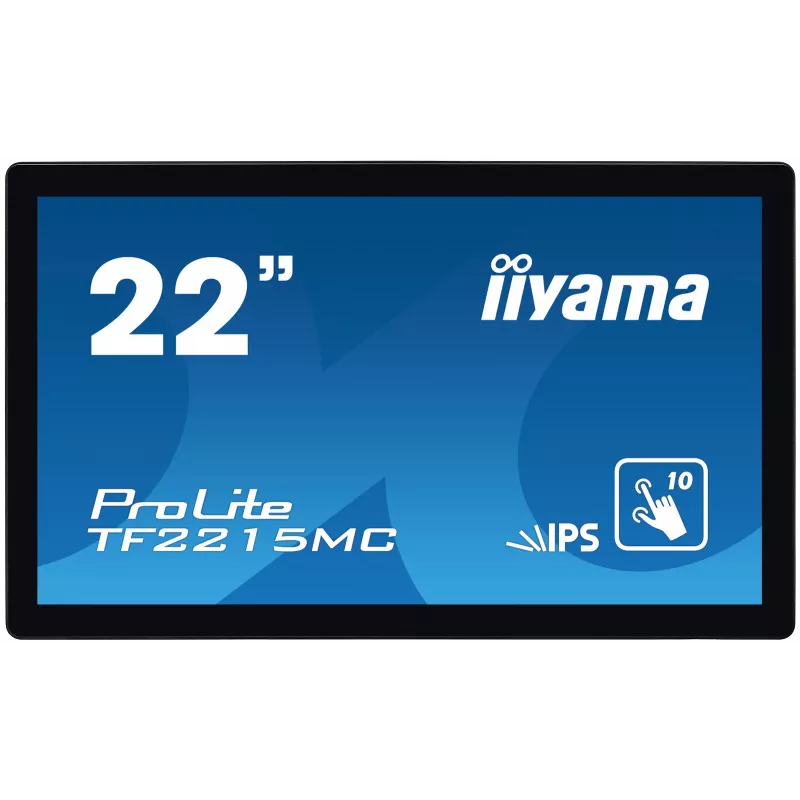 iiyama ProLite TF2215MC-B2 monitor per computer 54,6 cm (21,5 inch) 1920 x 1080 pixel Full HD LED touchscreen multiutente nero