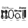 iiyama ProLite TF2215MC-B2 monitor per computer 54,6 cm (21,5 inch) 1920 x 1080 pixel Full HD LED touchscreen multiutente nero
