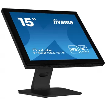 iiyama ProLite T1532MSC-B1S monitor per computer 38,1 cm (15 inch) 1024 x 768 pixel XGA LCD touchscreen nero
