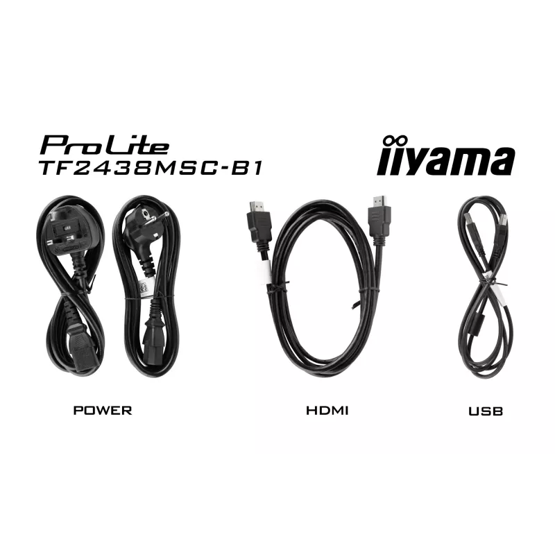 iiyama TF2438MSC-B1 Monitor per computer 60,5 cm (23,8
