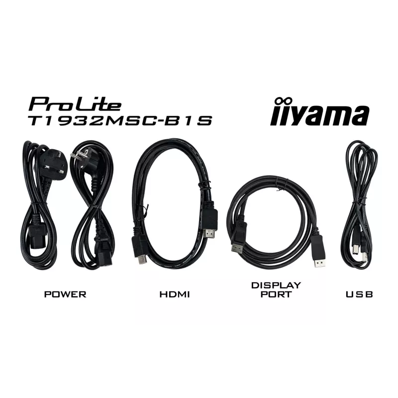 iiyama ProLite T1932MSC-B1S Monitor per computer 48,3 cm (19